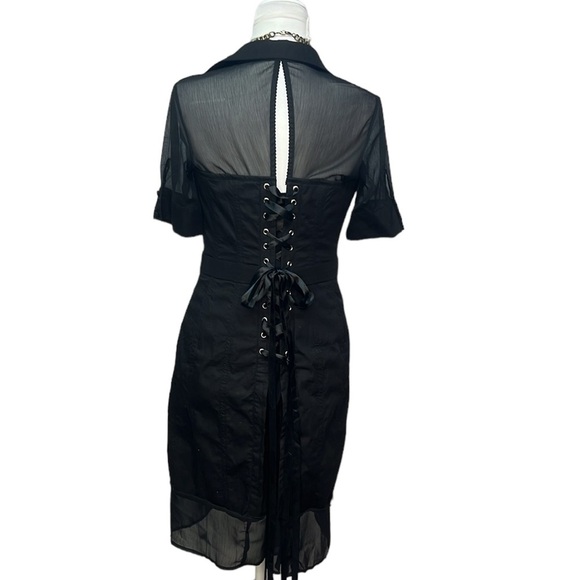 Corset Story Dress Black - Picture 4 of 8